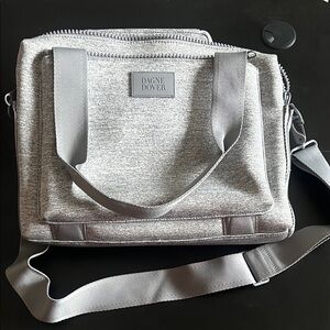 Dagne Dover Neoprene Light Gray Laptop Bag
